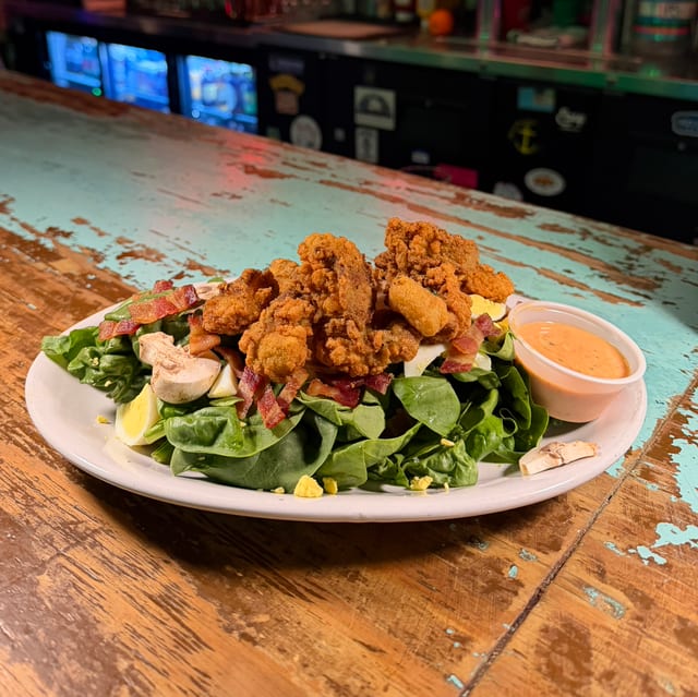 Fried Oyster Salad.